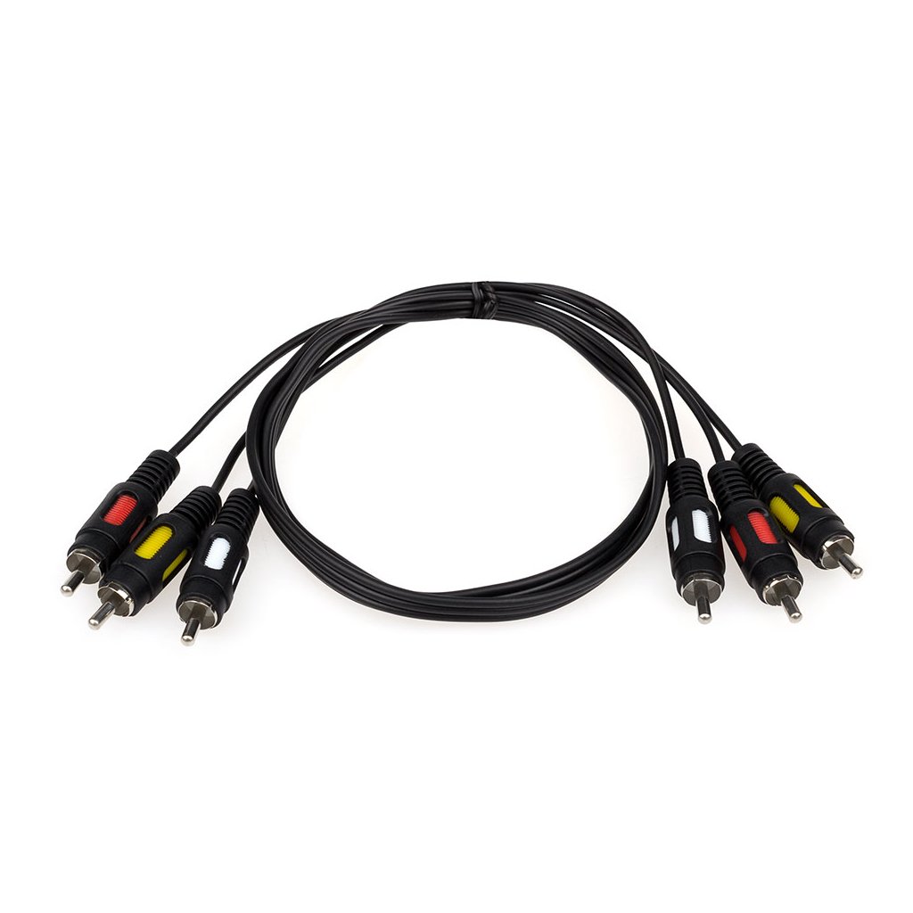 Кабель мультимедійний 3RCA to 3RCA 7.5m Atcom (13275)