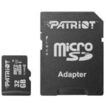 Карта пам’яті Patriot 32GB microSD class10 (PSF32GMCSDHC10)