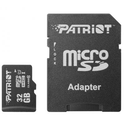 Карта пам’яті Patriot 32GB microSD class10 (PSF32GMCSDHC10)