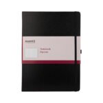 Блокнот Axent Partner Grand, 210х295, 100 арк, кліт, чорний (8203-01-A)