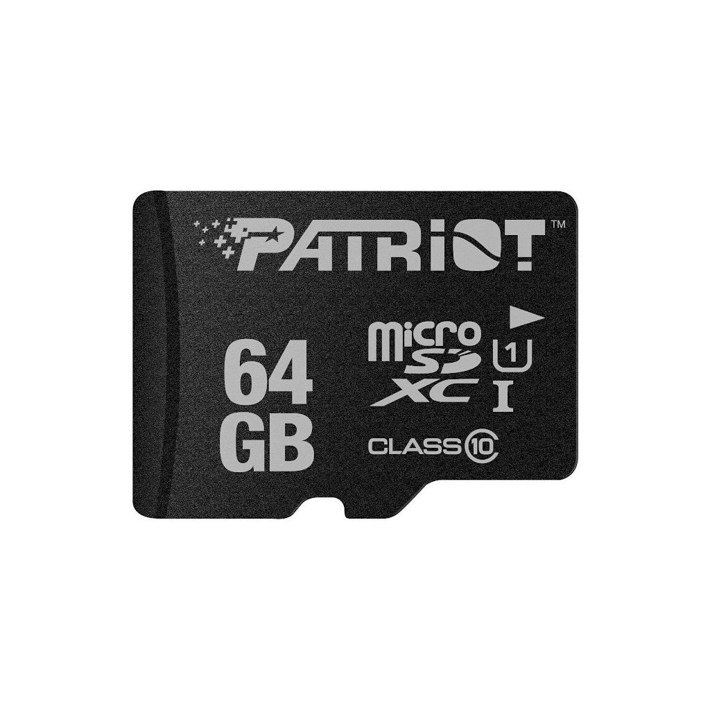 Карта пам’яті Patriot 64GB microSD class10 UHS-I (PSF64GMDC10)