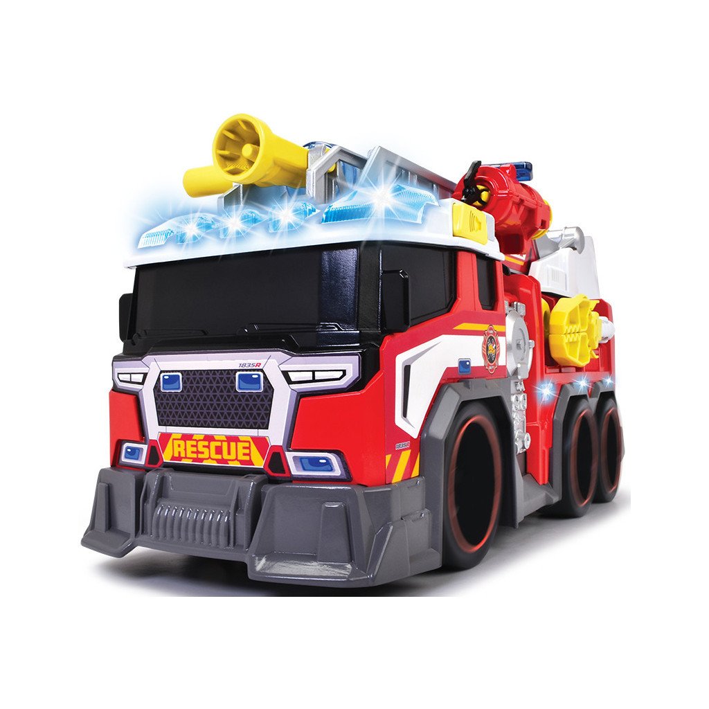 Спецтехніка Dickie Toys Пожежна машина Борець з вогнем зі звуком та світловими ефектами 46 см (3307000)