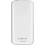 Батарея універсальна Canyon PB-301 30000mAh PD/20W, QC/3.0 (CNE-CPB301W)