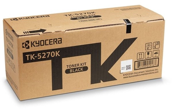 Тонер-картридж Kyocera TK-5270K Black 8K (1T02TV0NL0)