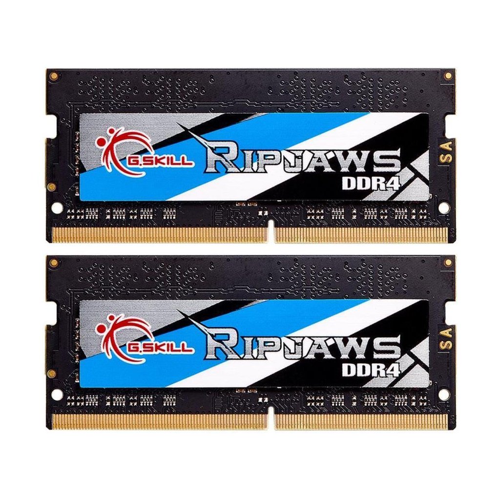 Модуль пам’яті для ноутбука SoDIMM DDR4 32GB (2x16GB) 3200 MHz Ripjaws G.Skill (F4-3200C22D-32GRS)