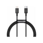 Дата кабель USB-C to Lightning 1.0m 20W Superior Series Black Baseus (CATLYS-A01)