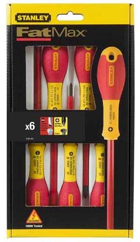 Набір викруток Stanley FatMax VDE 1000V 0-65-441, 6шт.