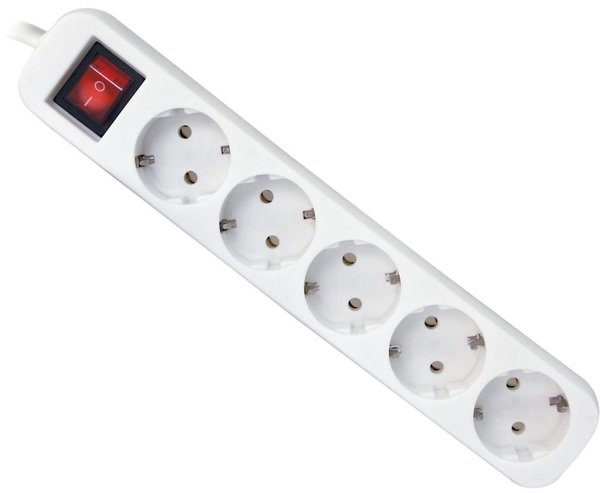 Мережевий фільтр Defender S530 3m 5 роз. Switch White (99242)