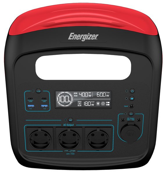 Портативна зарядна станція Energizer PPS960W1 – 960Wh AC 700W/100W PD/2xUSB/2xDC