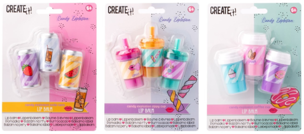 Набір блисків для губ CANDY Create IT! (3 види) 84805