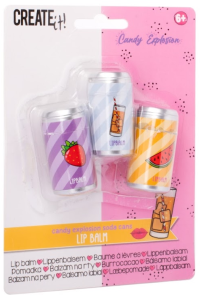 Набір блисків для губ CANDY Create IT! (3 види) 84805