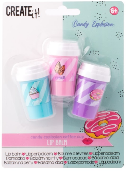 Набір блисків для губ CANDY Create IT! (3 види) 84805