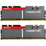 Модуль пам’яті для комп’ютера DDR4 16GB (2x8GB) 3200 MHz Trident Z Silver H/ Red G.Skill (F4-3200C16D-16GTZB)