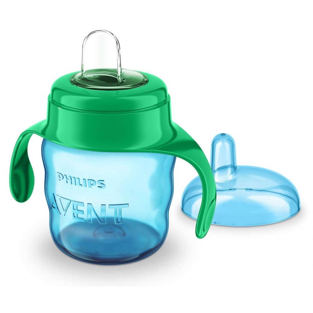 Поїльник-непроливайка Philips AVENT з м’яким носиком 200 мл блакитний, 6 міс+ (SCF551/05)