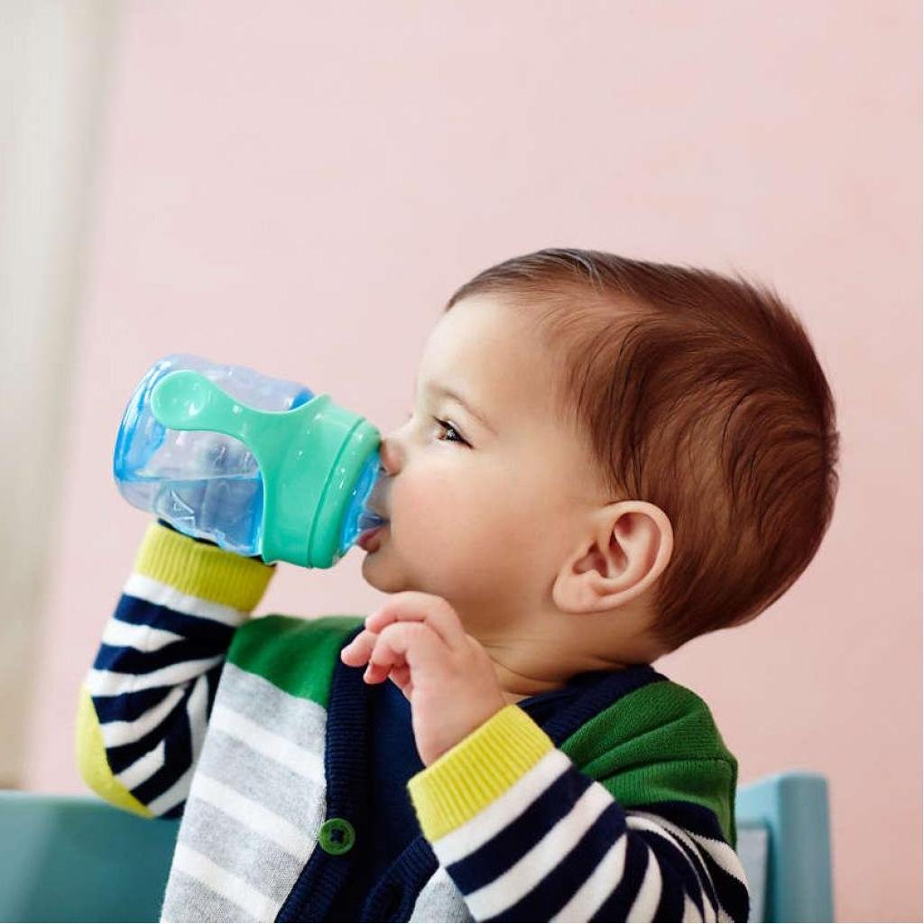 Поїльник-непроливайка Philips AVENT з м’яким носиком 200 мл блакитний, 6 міс+ (SCF551/05)