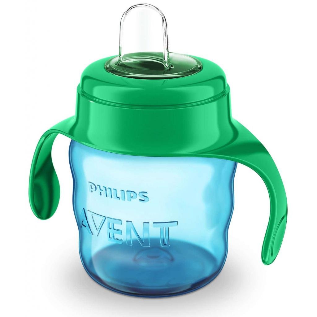 Поїльник-непроливайка Philips AVENT з м’яким носиком 200 мл блакитний, 6 міс+ (SCF551/05)