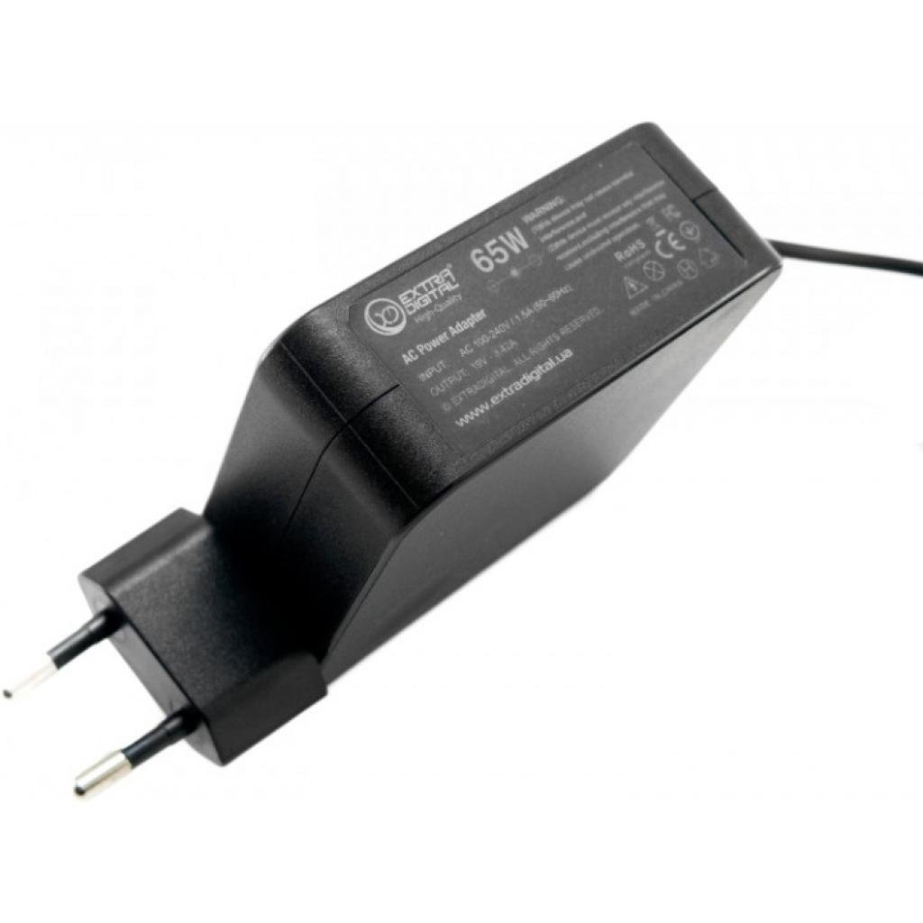 Блок живлення до ноутбуку Extradigital Acer 19V, 3.42A, 65W (5.5×2.5) High Quality (PSA3854)