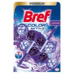 Туалетний блок Bref Кольорова вода Лаванда 2х50 г (9000101351163/9000101089561)