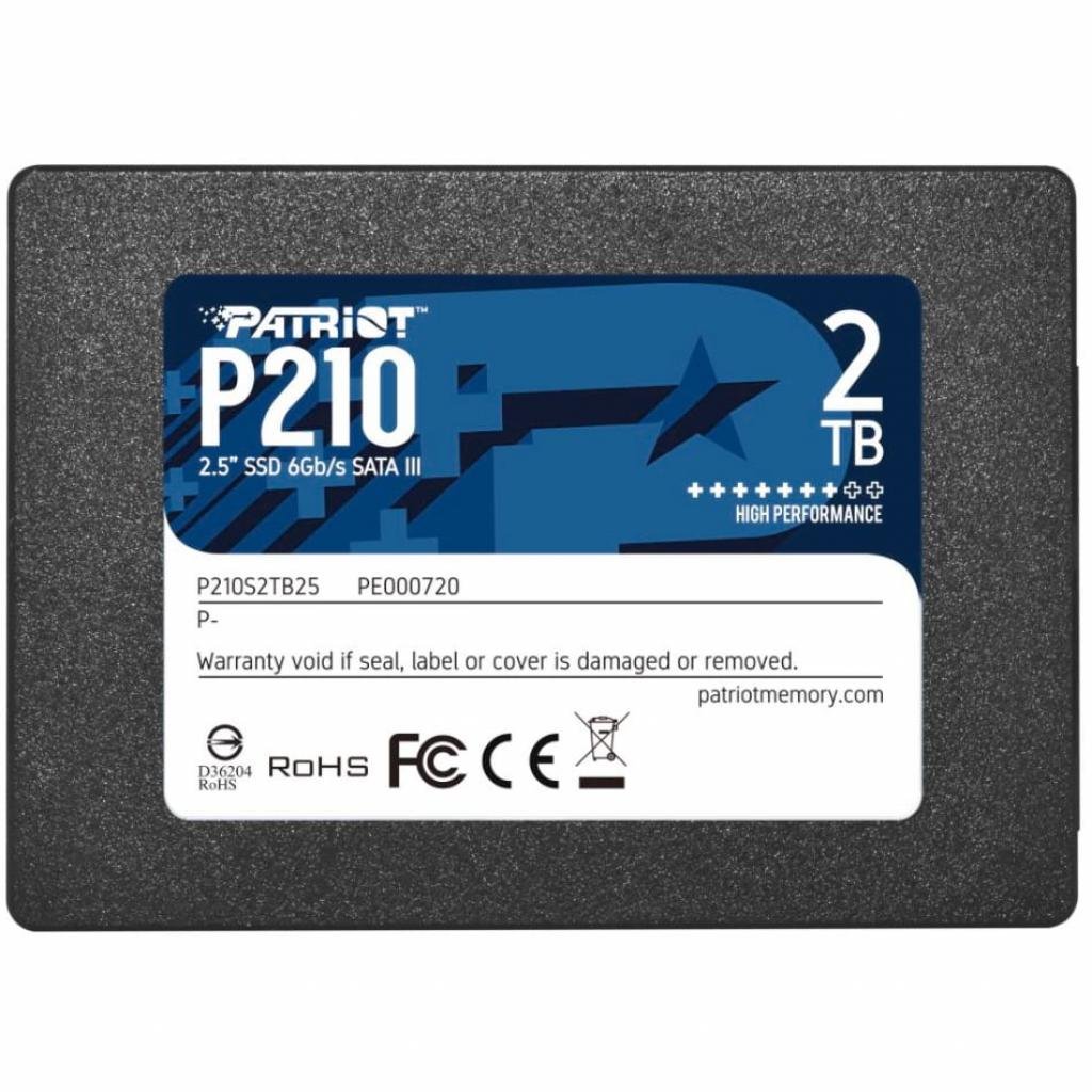 Накопичувач SSD 2.5″ 2TB Patriot (P210S2TB25)