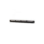 Патч-панель 19″ 24xRJ-45 UTP cat.6, 1U, тип 110 Cablexpert (NPP-C624CM-001)
