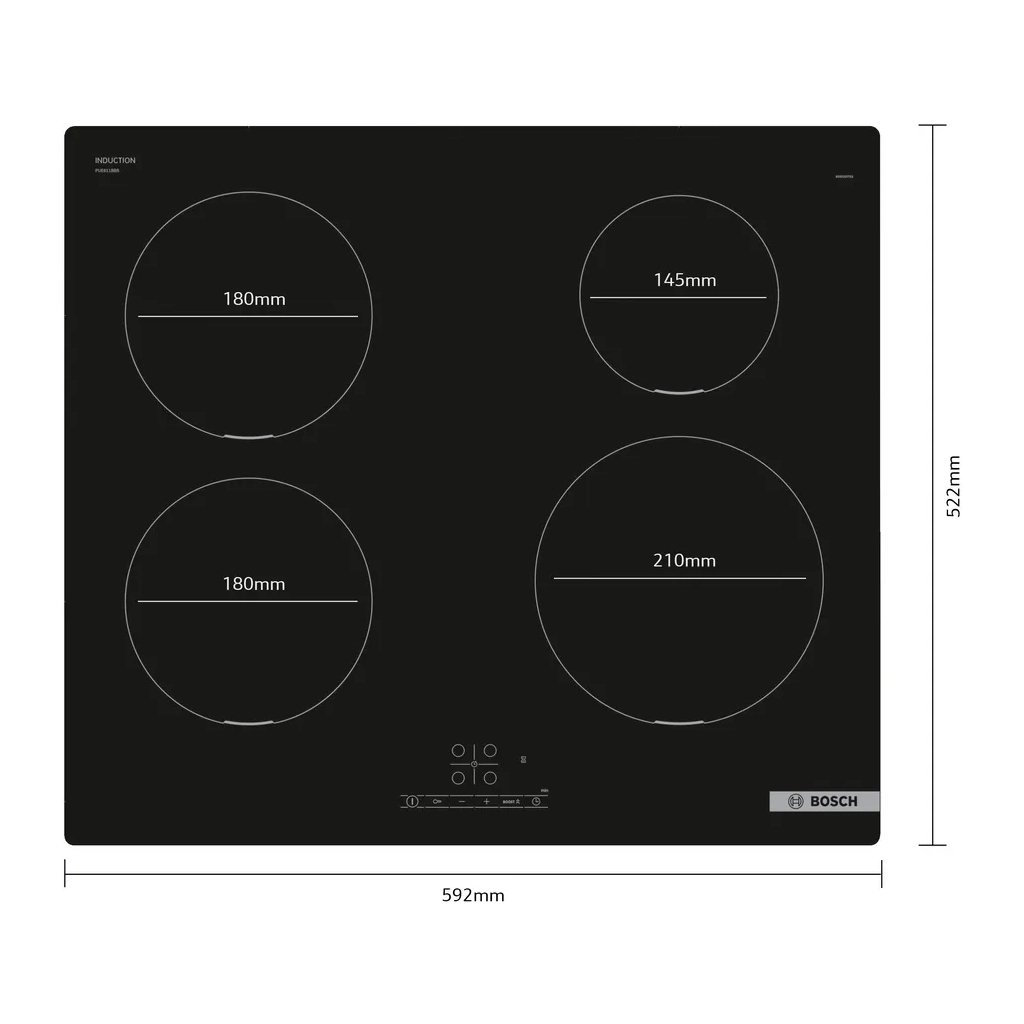 Варочна поверхня Bosch PUE611BB5E