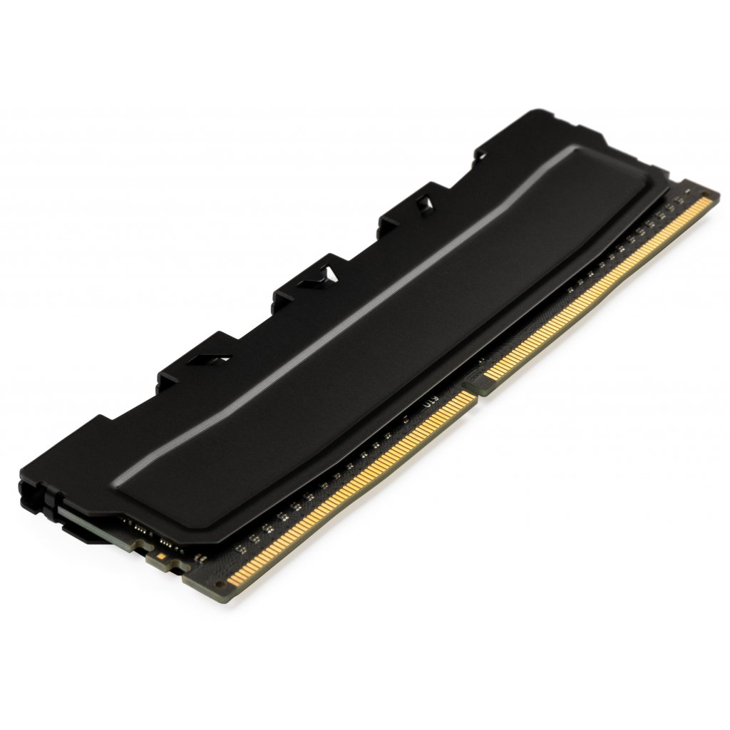 Модуль пам’яті для комп’ютера DDR4 8GB 2666 MHz Black Kudos eXceleram (EKBLACK4082619A)