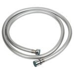 Шланг для душа AQUATICA 1/2″ PVC 3-х шаровий з підшипником сріблястий (XB-0173)