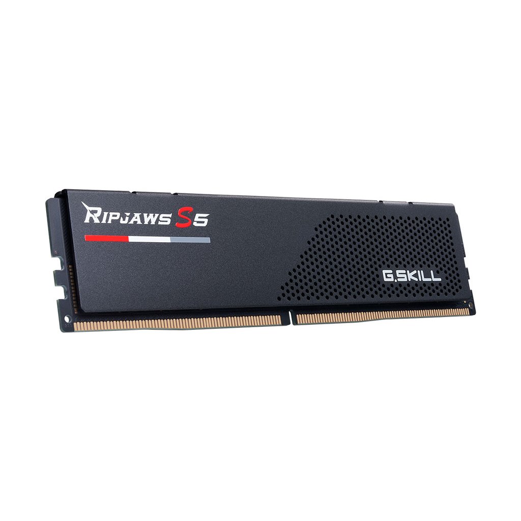 Модуль пам’яті для комп’ютера DDR5 32GB (2x16GB) 6000 MHz Ripjaws S5 Black G.Skill (F5-6000J3636F16GX2-RS5K)