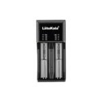 Зарядний пристрій для акумуляторів Liitokala 2 Slots, LED indicator, Li-ion(18650…RCR123…26650), NiMH(AA, AAA, SC, C) (Lii-PL2)