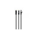 Патч-корд 15м S/FTP Cat 6A CU LSZH black Cablexpert (PP6A-LSZHCU-BK-15M)