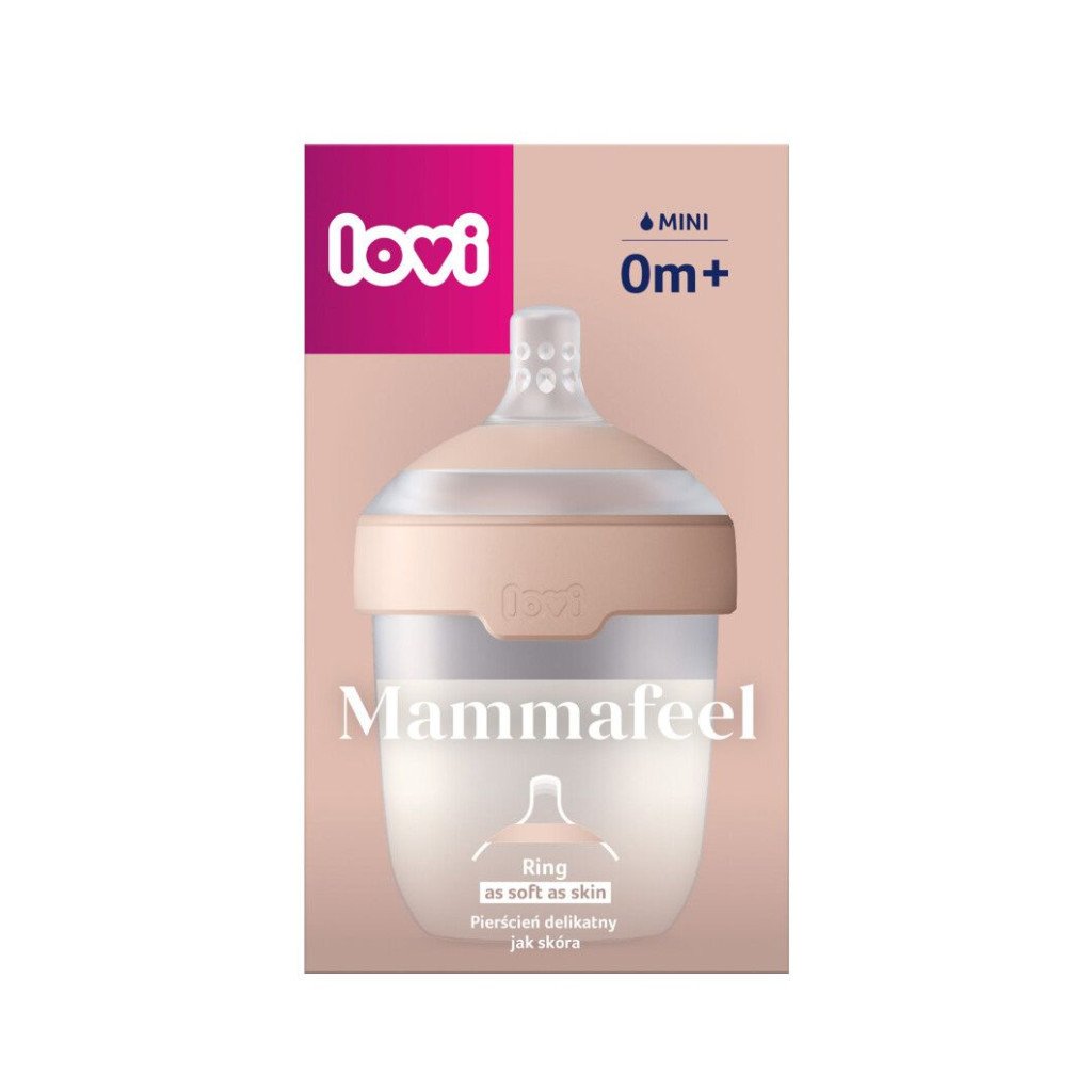 Пляшечка для годування Lovi Mammafeel 150 мл (21/595)