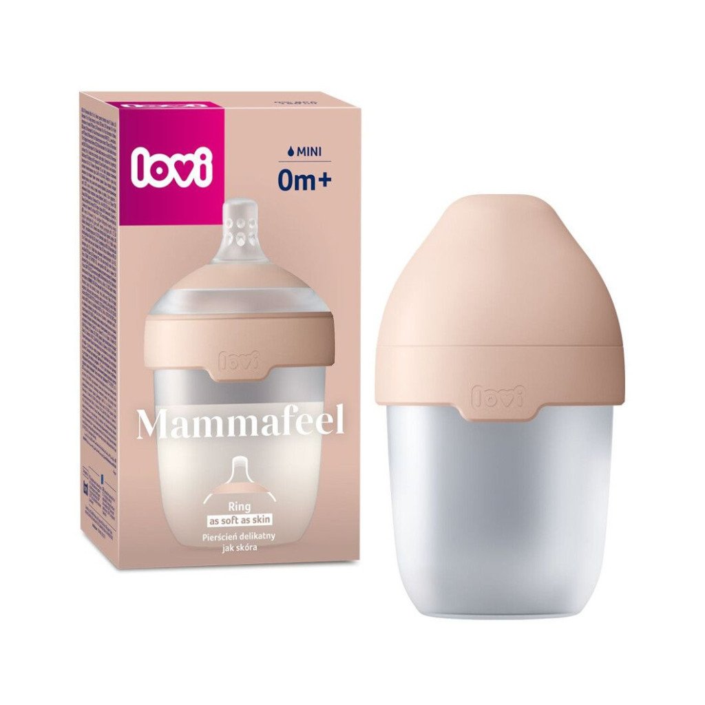 Пляшечка для годування Lovi Mammafeel 150 мл (21/595)