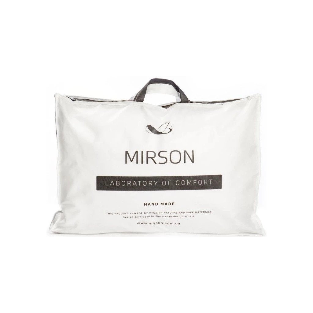 Подушка MirSon пухова Екстра 114 висока 50×70 см (2200000005304)
