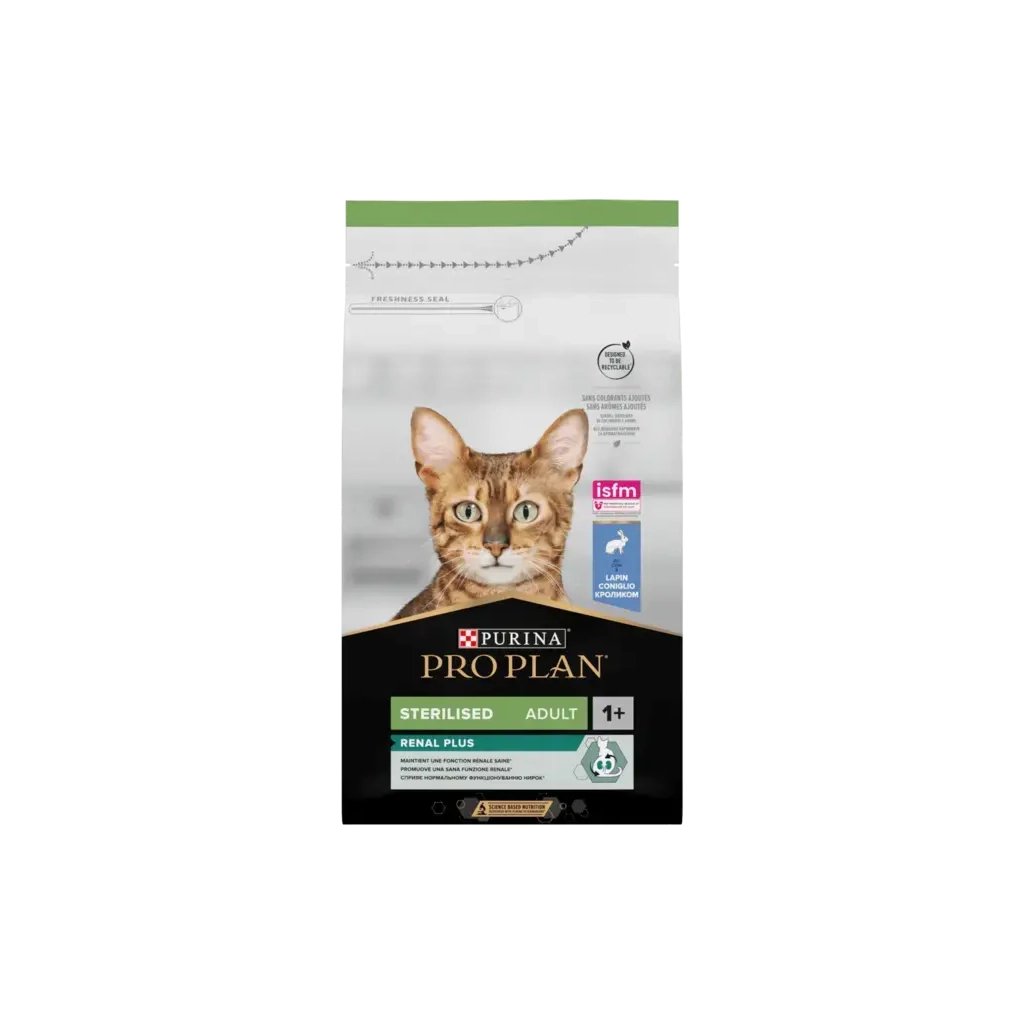 Сухий корм для кішок Purina Pro Plan Sterilised Adult 1+ з кроликом 1.5 кг (7613033566325)