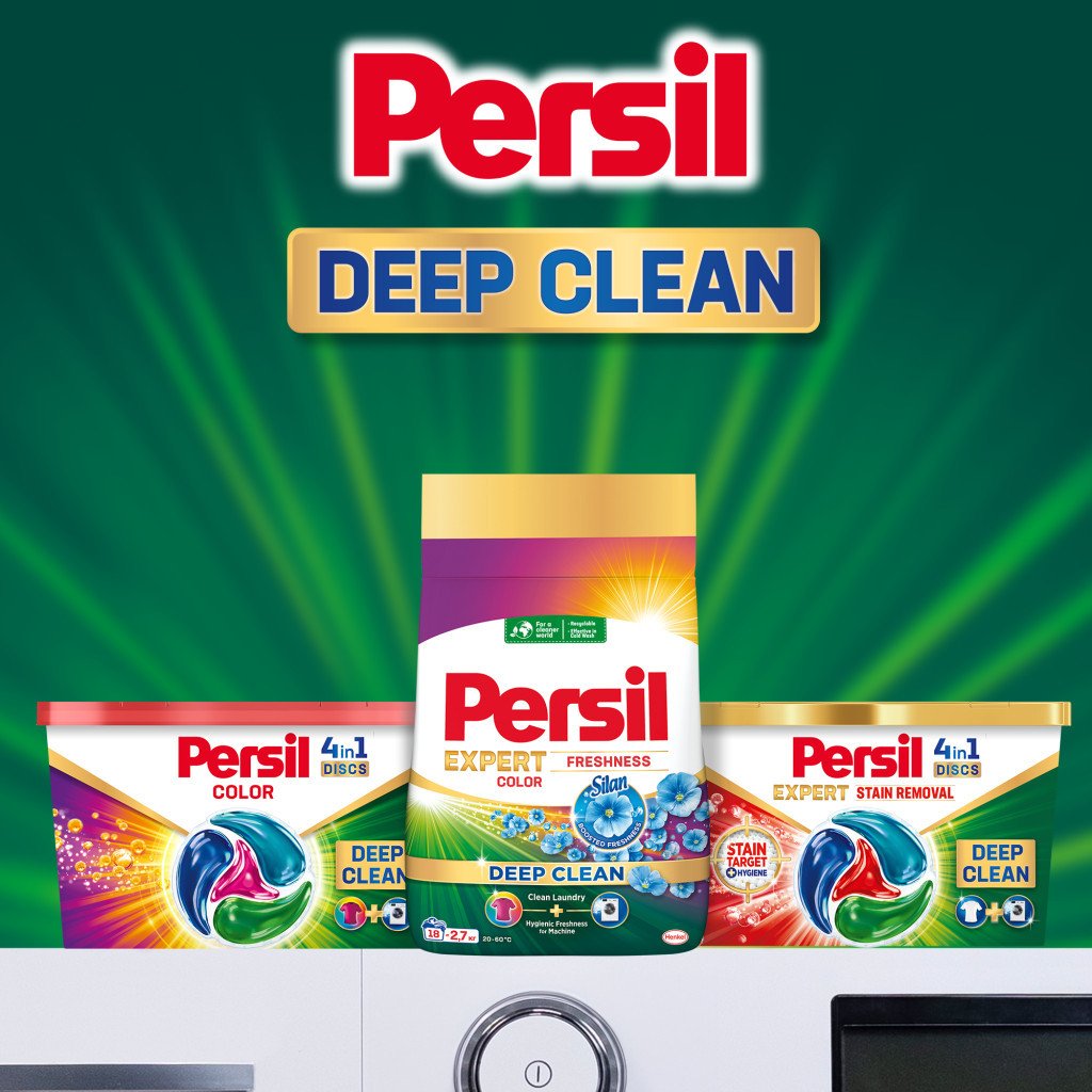 Пральний порошок Persil Expert Deep Clean Автомат Color Свіжість від Silan 1.2 кг (9000101804652)