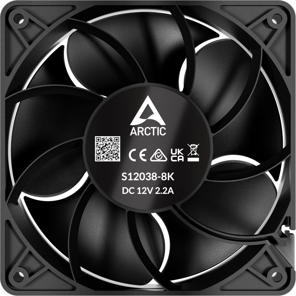Кулер до корпусу Arctic S12038-8K 3-Pack (ACFAN00302A)