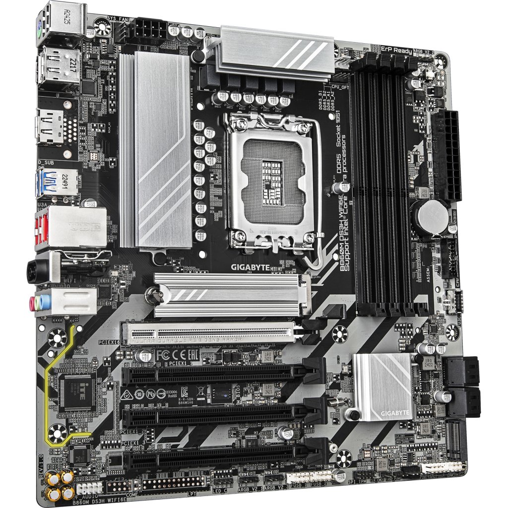 Материнська плата GIGABYTE B860M DS3H WIFI6E