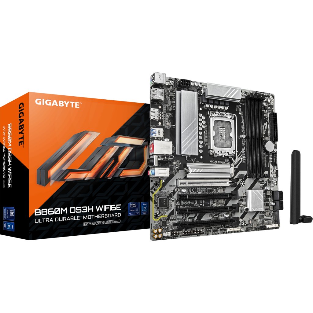 Материнська плата GIGABYTE B860M DS3H WIFI6E