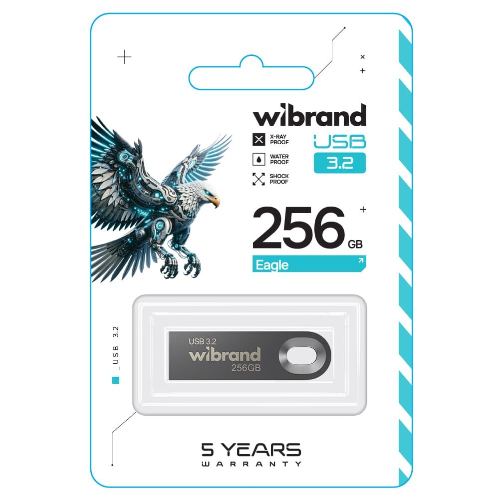 Флеш пам’ять USB Wibrand Pc Eagle wi3.2/ea256u10g