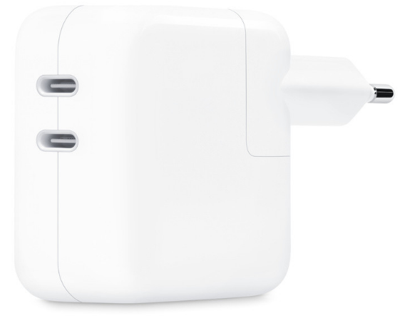 Мережевий зарядний пристрій Apple 35W Dual USB-C, MNWP3