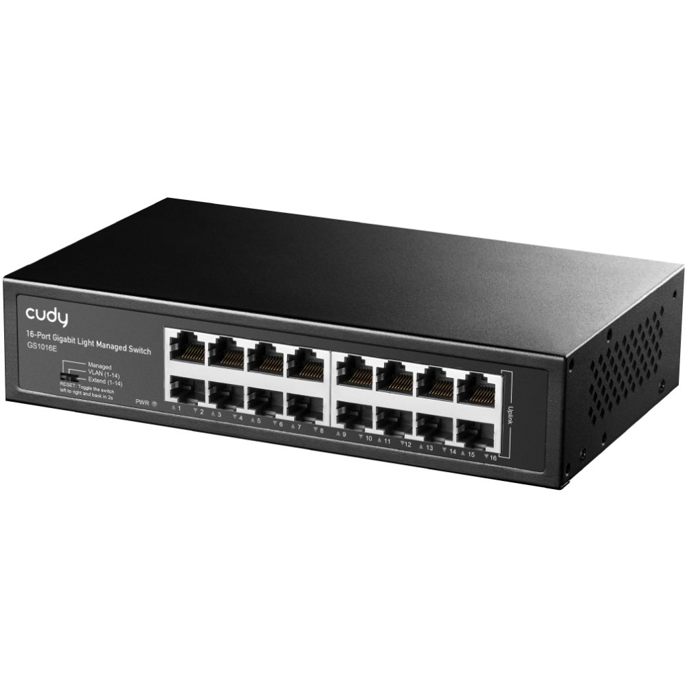 Комутатор Cudy GS1016E, 16-Port Gigabit Easy-Managed Switch
