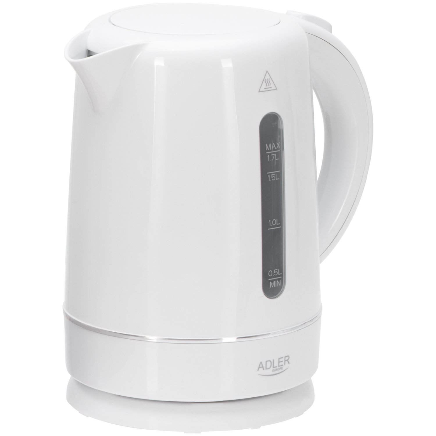 Електрочайник Adler AD 1385 white 2200Вт/ 1.7л/ пластик/ автовимкнення/ білий