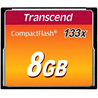 Карта пам’яті Transcend 8Gb Compact Flash 133x (TS8GCF133)