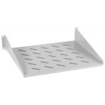 Полка 19″ Hypernet 2U глуб. 400мм, цвет серый (CS-400-2U)