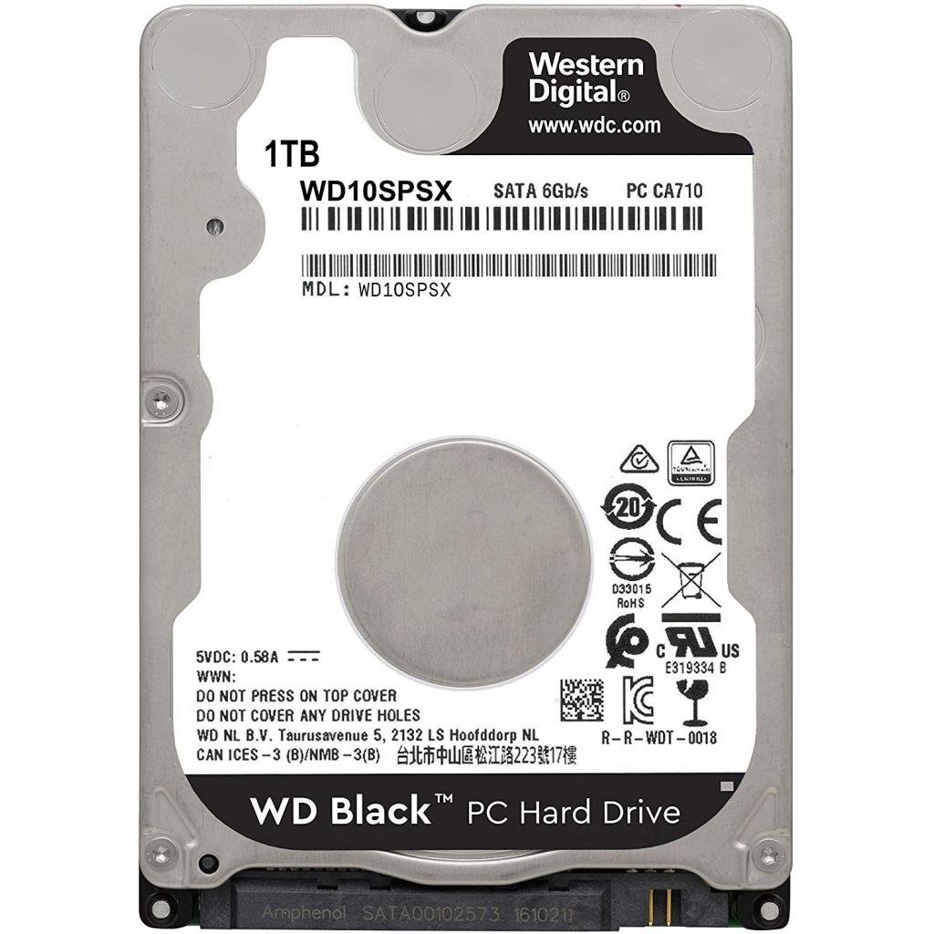 Жорсткий диск для ноутбука 2.5″ 1TB WD (WD10SPSX)