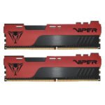 Модуль пам’яті для комп’ютера DDR4 16GB (2x8GB) 3200 MHz Viper Elite II Red Patriot (PVE2416G320C8K)