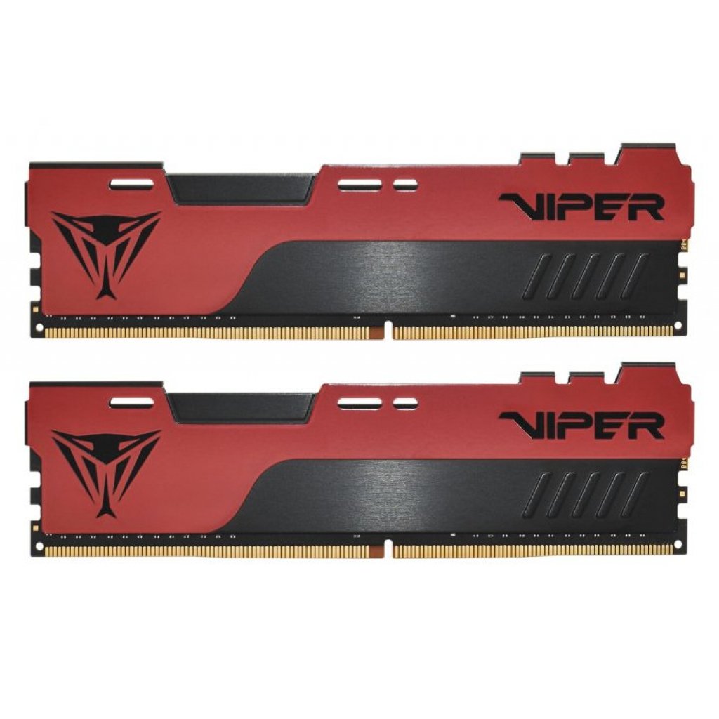 Модуль пам’яті для комп’ютера DDR4 16GB (2x8GB) 3200 MHz Viper Elite II Red Patriot (PVE2416G320C8K)