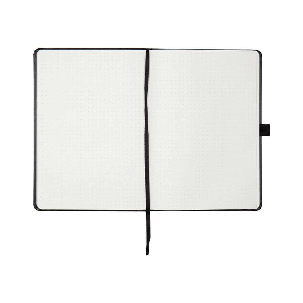 Книга записна Axent Partner, 125×195 мм, 96 аркушів, крапка, чорна (8306-01-A)