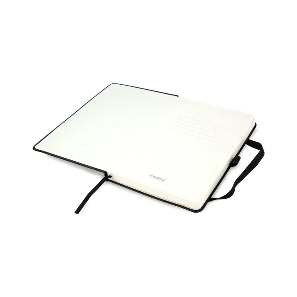 Книга записна Axent Partner, 125×195 мм, 96 аркушів, крапка, чорна (8306-01-A)