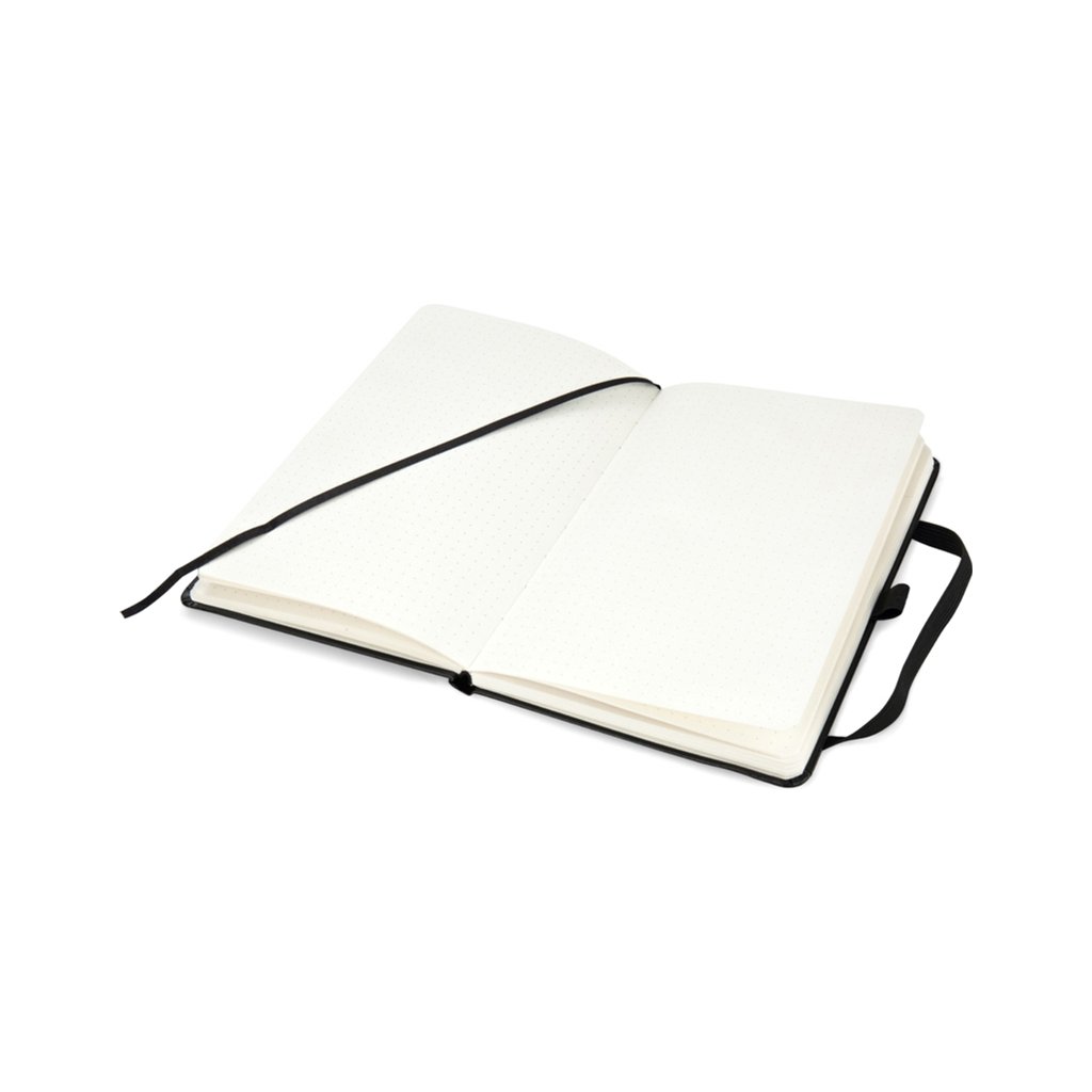 Книга записна Axent Partner, 125×195 мм, 96 аркушів, крапка, чорна (8306-01-A)